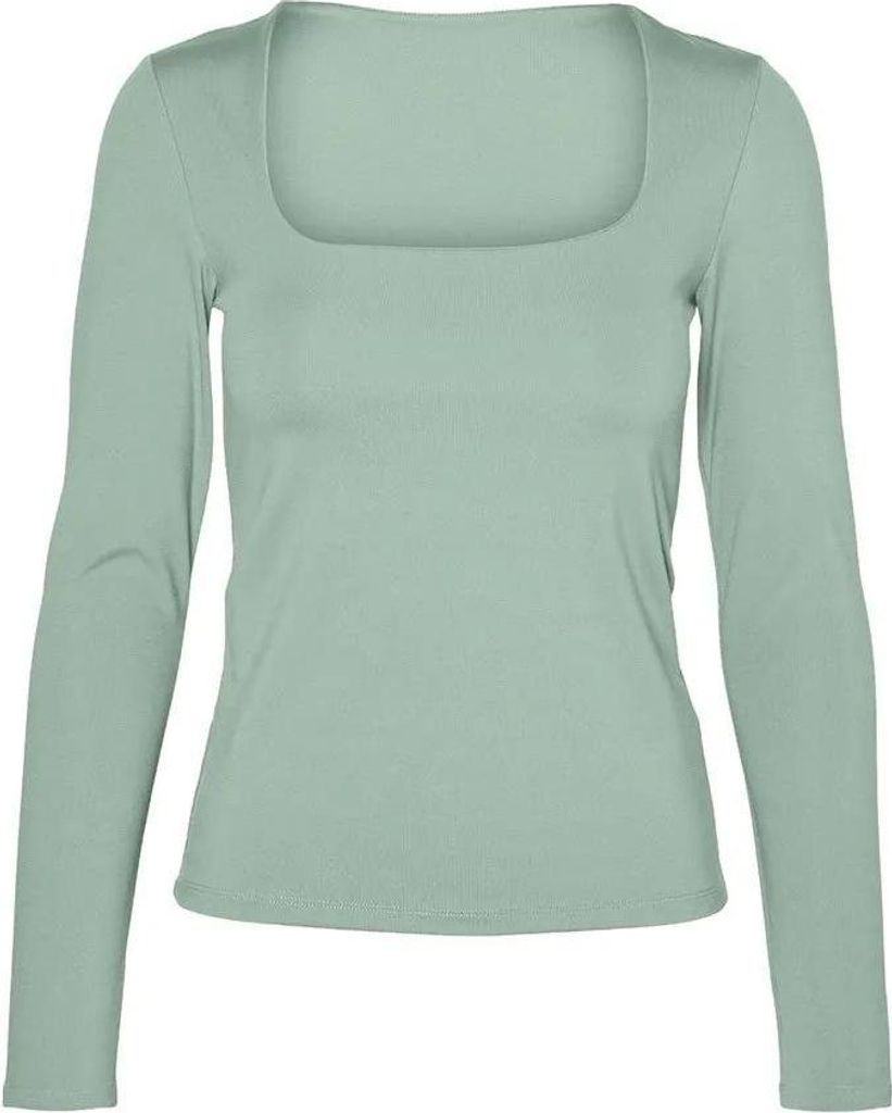 Vero Moda Million Langarm-t-shirt Grün L Damen Grün L