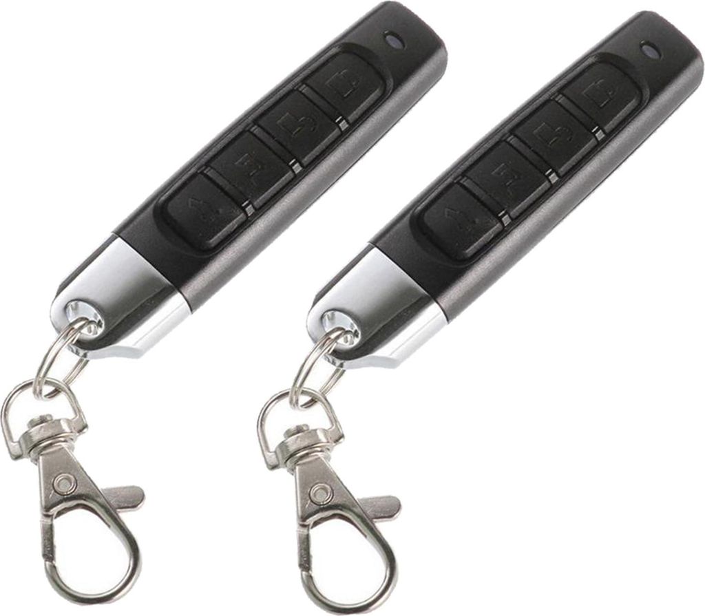 2 balenia 433MHz auto alarm garážové dvere diaľkový ovládač Obrázok produktu 