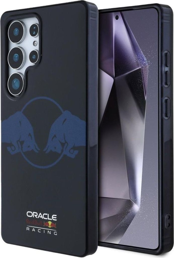 RED BULL futeral do SAMSUNG S25 Ultra RBHMS25L24HIDBV (Magnetic IML Transparent PC Two Bulls) navy