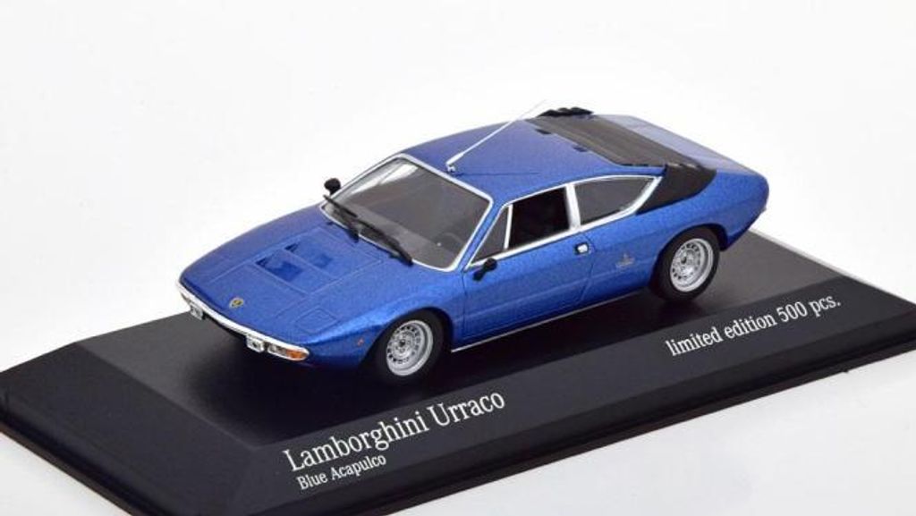 Minichamps 1:43 Lamborghini Urraco 1974 - blue met.