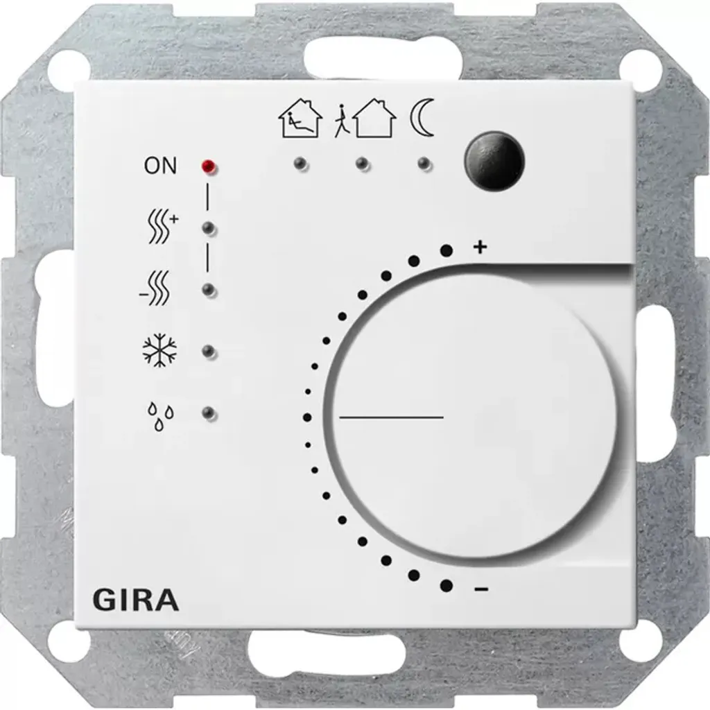 Thermostat GIRA 210003 blanc pour stopper les pertes de chaleur