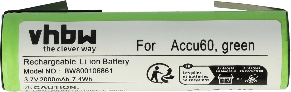 vhbw Akku Ersatz für Gardena Accu60 Li-Ion, 8801 Produktbild 