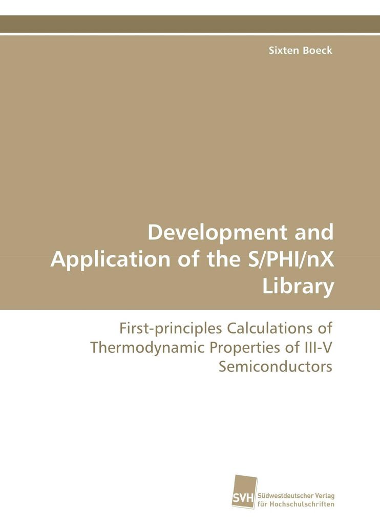 Development and Application of the S/PHI/nX Library