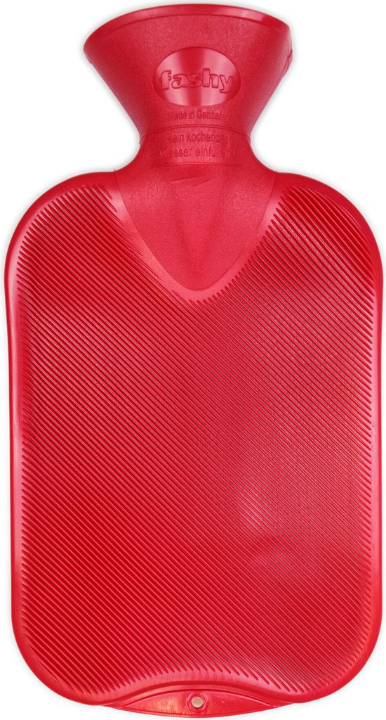Fashy Wärmflasche Halblamelle 2,0L cranberry Produktbild 