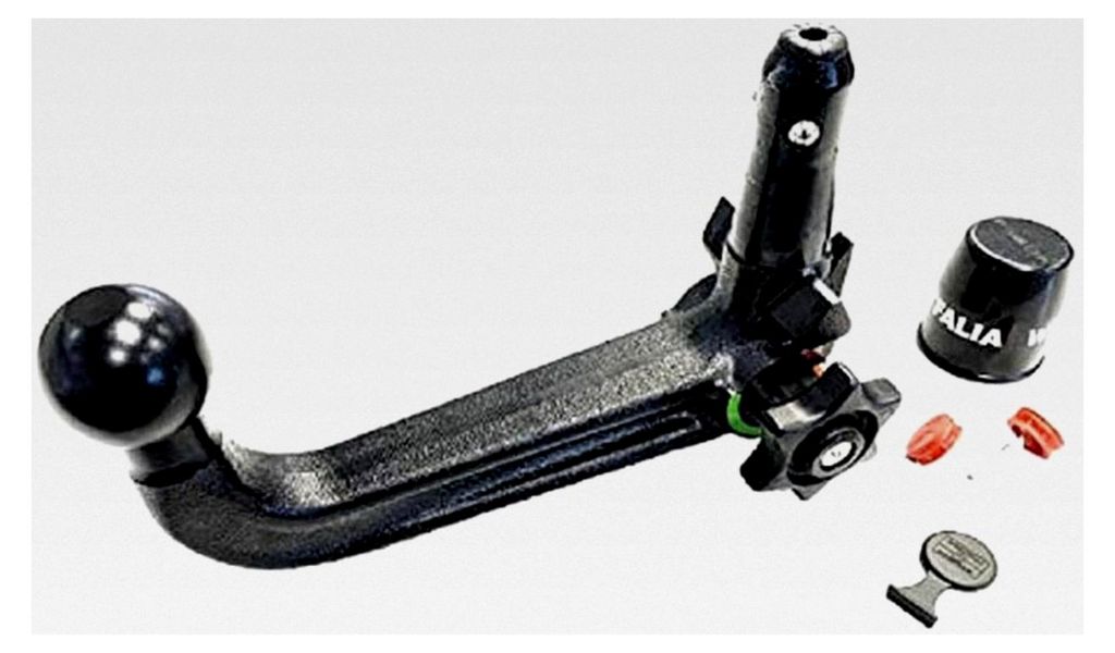 Kugelstange für abnehmbare Anhängerkupplung (nicht universell einsetzbar)