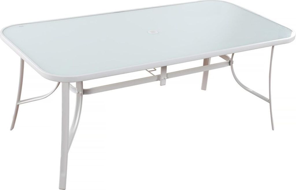Table de jardin "Cordoba" - Phoenix - 8 places - Blanc Image du produit 