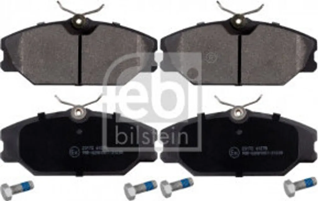 Febi Bilstein 16429 Jeu de Plaquettes de Frein OE 410604441R pour Clio