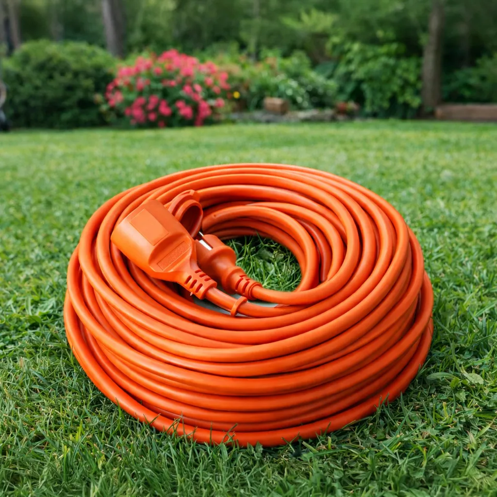 Rallonge électrique 30m Vertex 3x2,5 mm² IP44 Câble Extension Extérieur