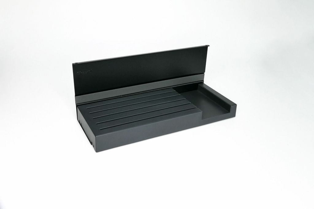 Linero MosaiQ Messerhalter 3, Relingsystem, schwarz matt