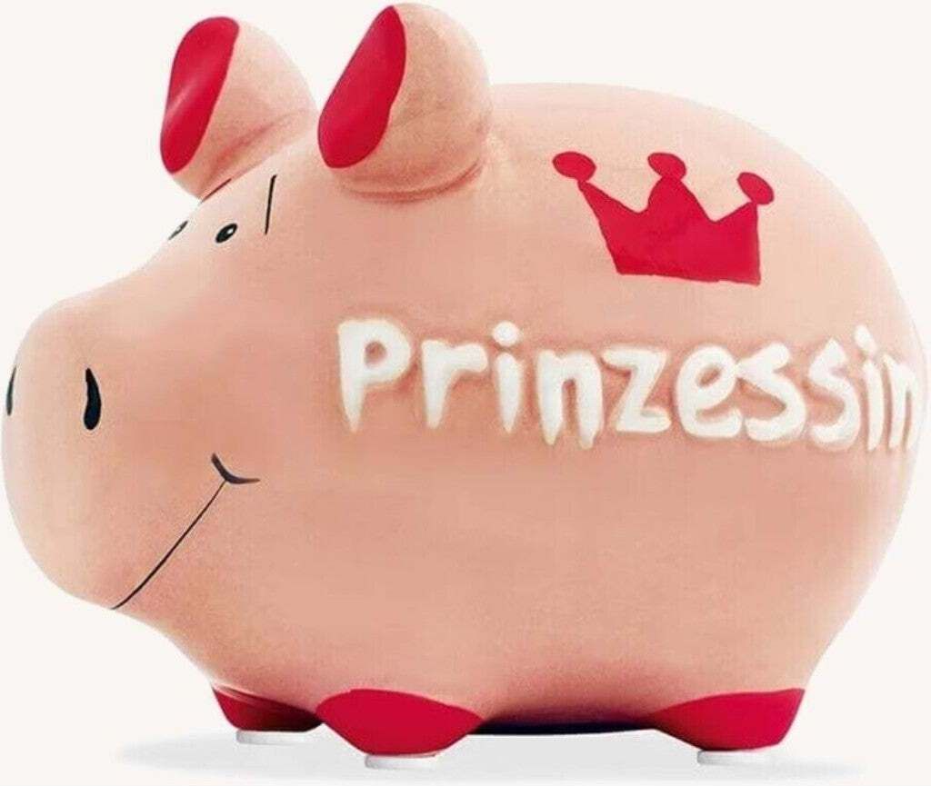 Sparschwein-Prinzessin Farbe variiert, 1 Stück Produktbild 