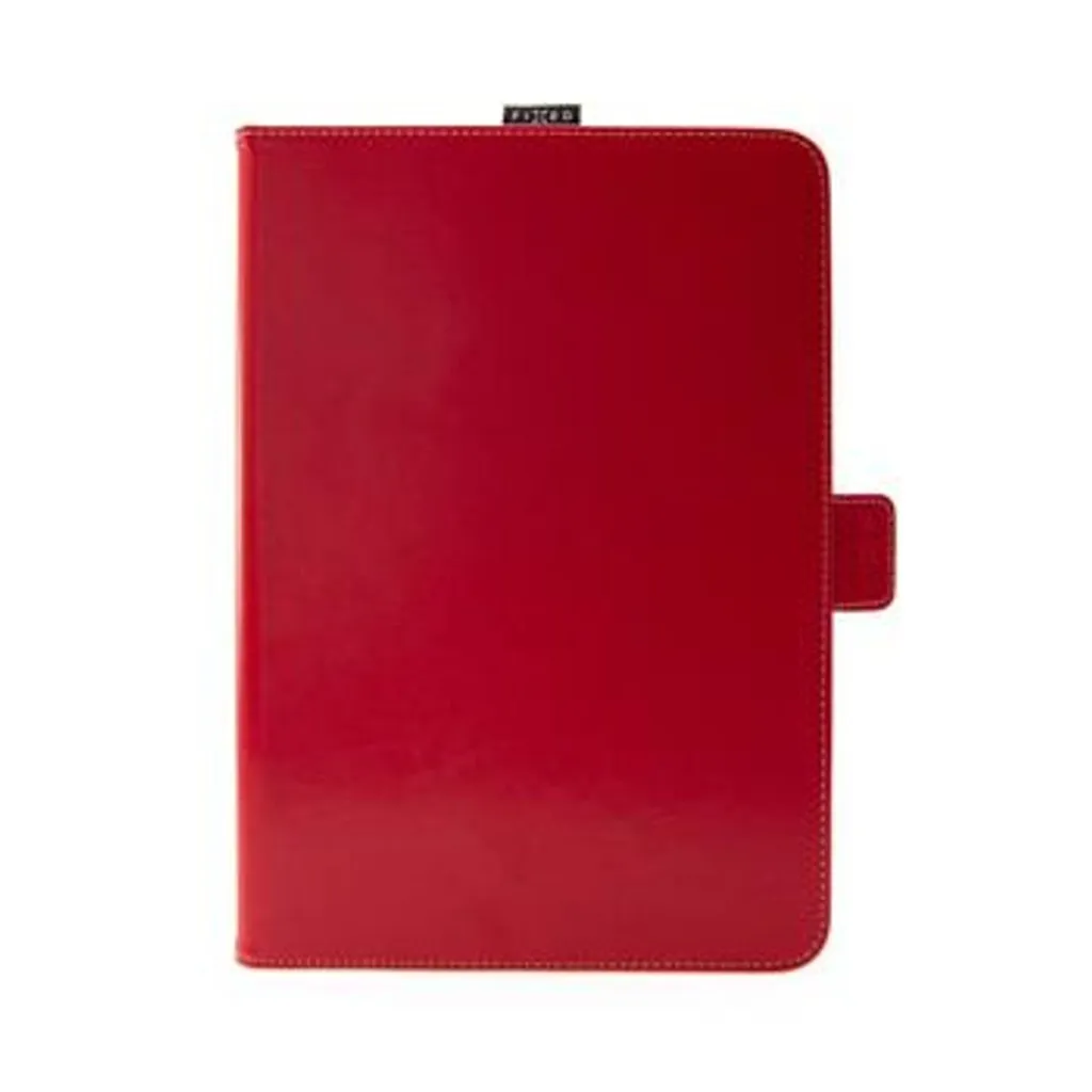 Custodia Tablet 10.1 Premium PU Rosso | Slot Penna e Stand Dinamico