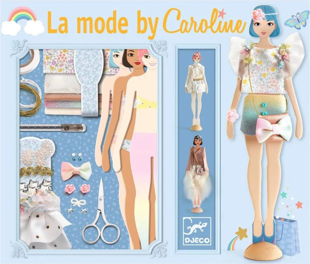 Mode Djeco par Caroline : Apprendre le Dessin de Mode sans Difficulté - 3