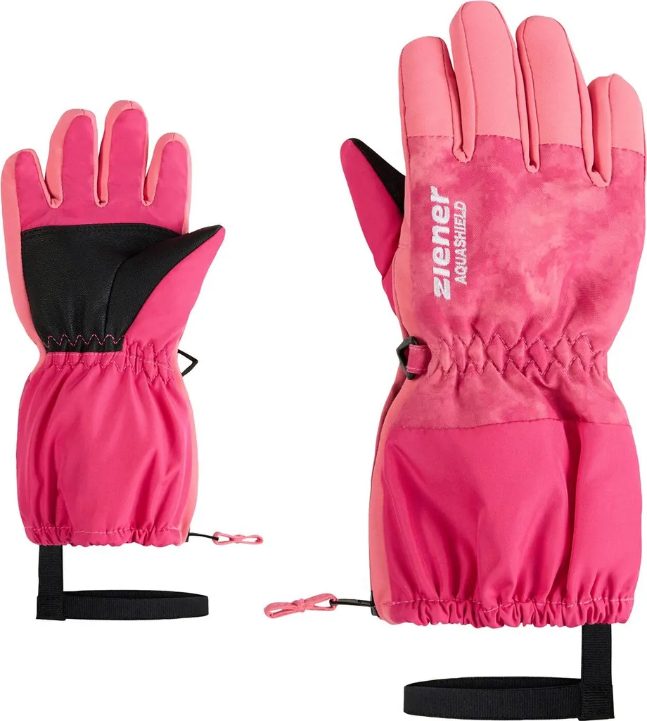 Guanti Ziener Levio-Z AS Mini Rosa 3.5: Performance e Calore per Ragazze