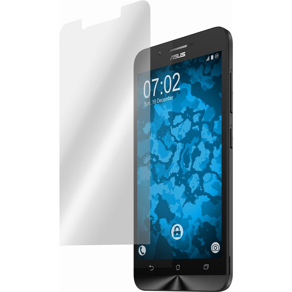 6er-Pack PhoneNatic Displayschutzfolien klar kompatibel mit Asus Zenfone Go (ZC500TG)