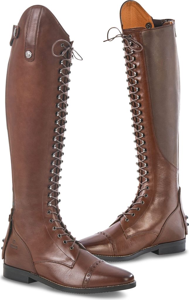 BUSSE Reitstiefel Laval Lederreitstiefel Braun