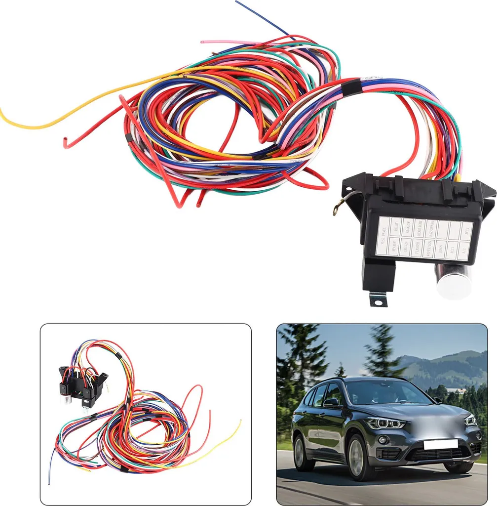 Câblage Universel 12 Circuits pour Restauration Hot Rod et Custom Car - 3