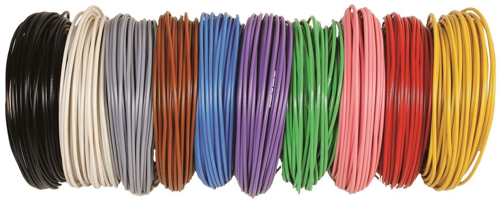 Schaltdraht isoliert 10 m (0,5 x 0,9 mm) Produktbild 