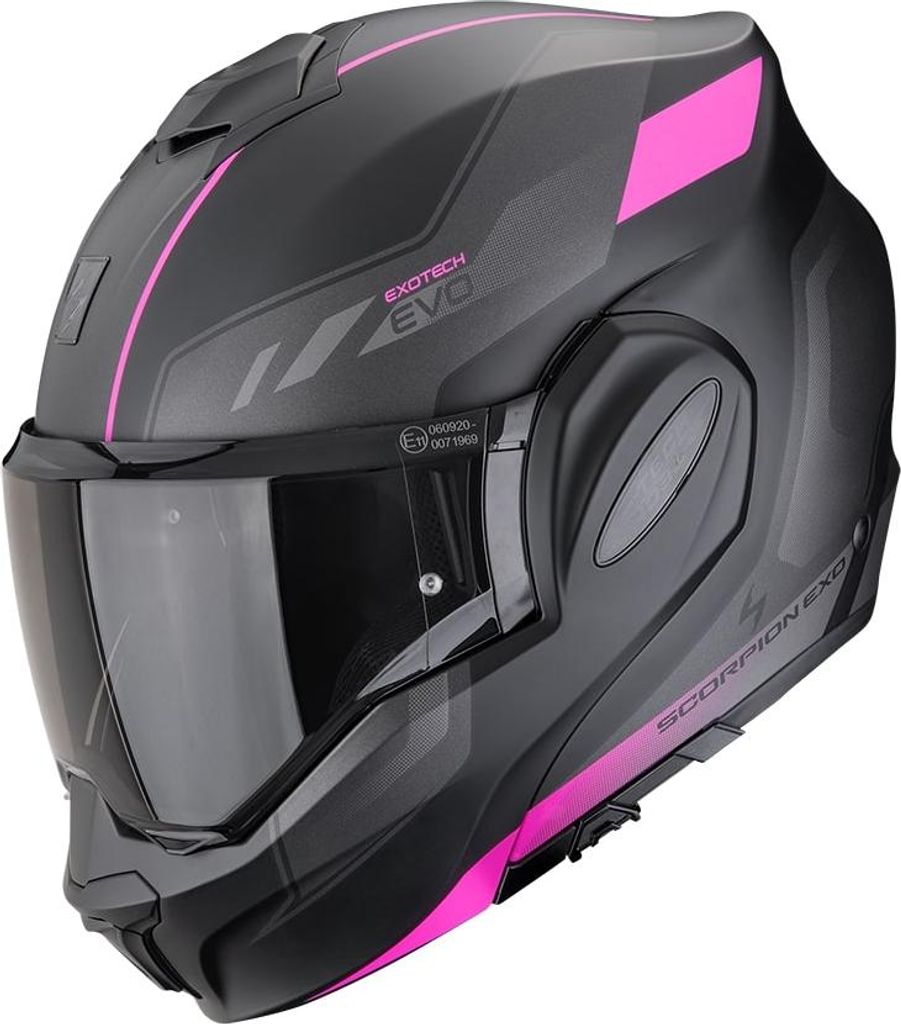 Scorpion Exo-Tech Evo Socius Matt schwarz-pink M