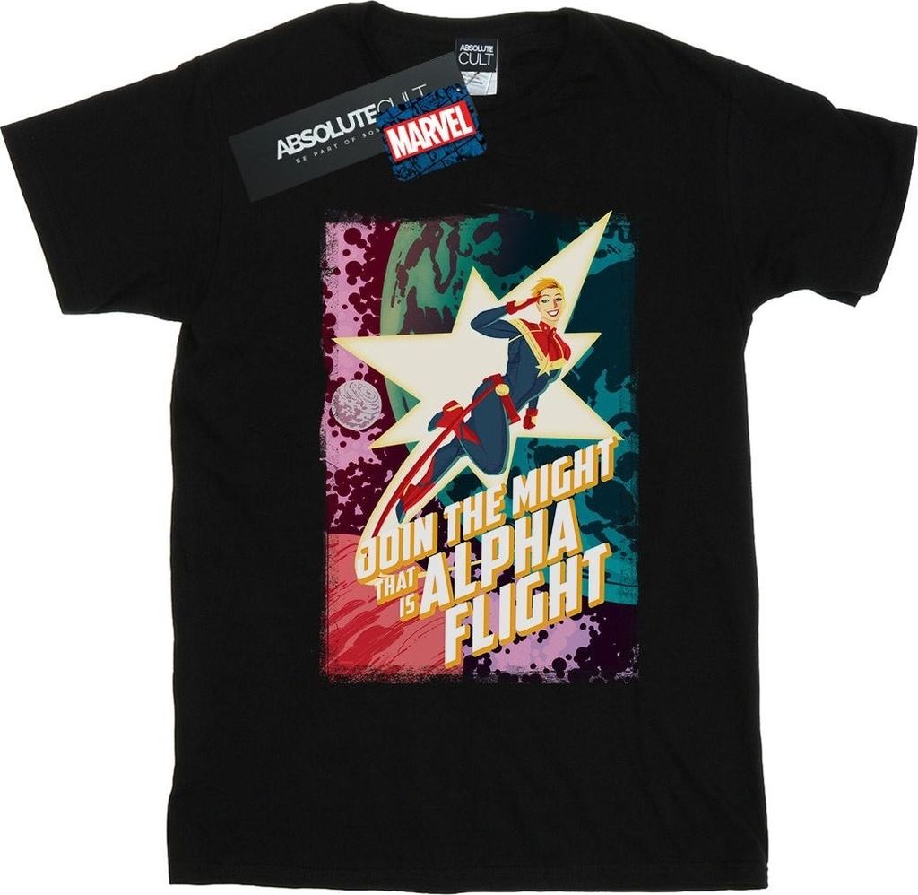 Marvel - "Alpha Flight" T-Shirt für Herren BI42937 (XL) (Schwarz)