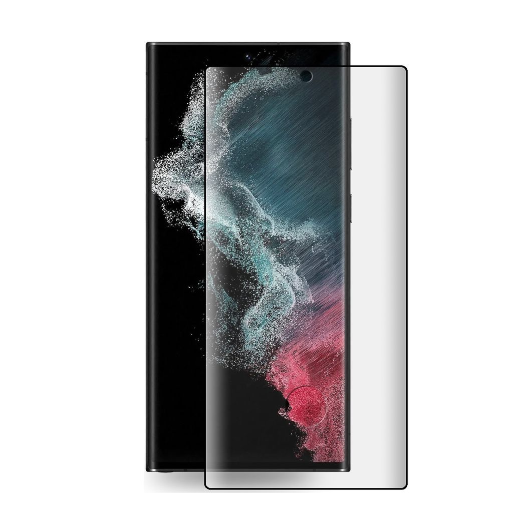 5x 9H Panzerglas für Samsung Galaxy S22 Ultra FULL CURVED Displayschutz Panzerfolie Schutzfolie Schutzglas DisplayglasHartglas echtes Tempered Sic...