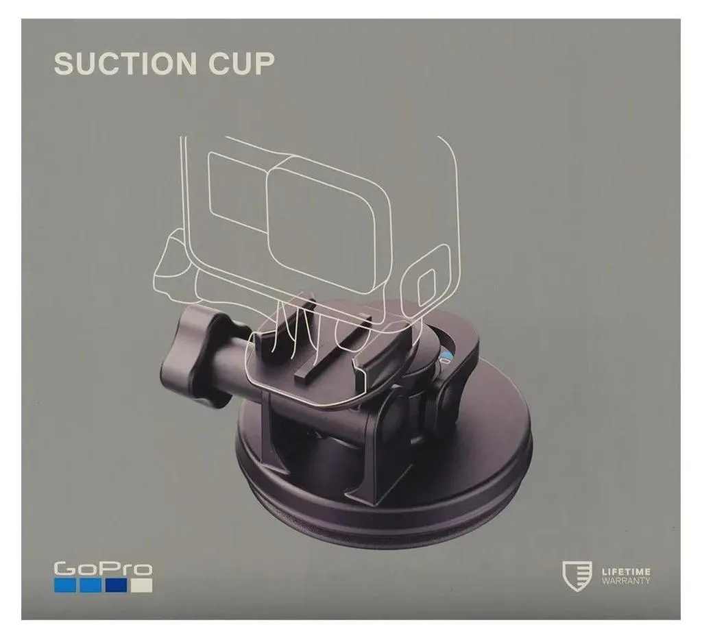 Ventouse GoPro Anti-Vibrations pour Fixation sur Surface Lisse - 18