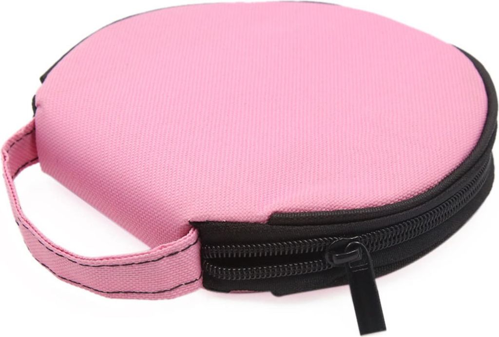 Rosa 20pcs Kapazität CD-DVD-Halter Aufbewahrungstasche Koffer Organizer für Auto
