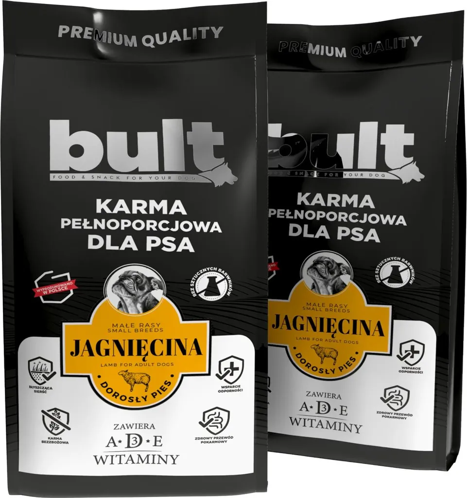 Crocchette BULT Agnello per Cani Piccoli: Gusto e Salute 12 kg - 3