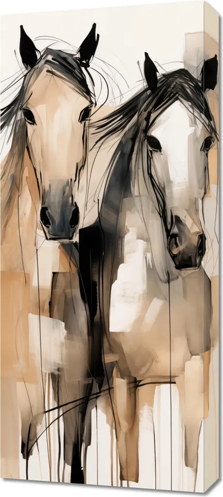 Quadro Anime in Libertà 40x90cm - Decorazione Parete Urban Style