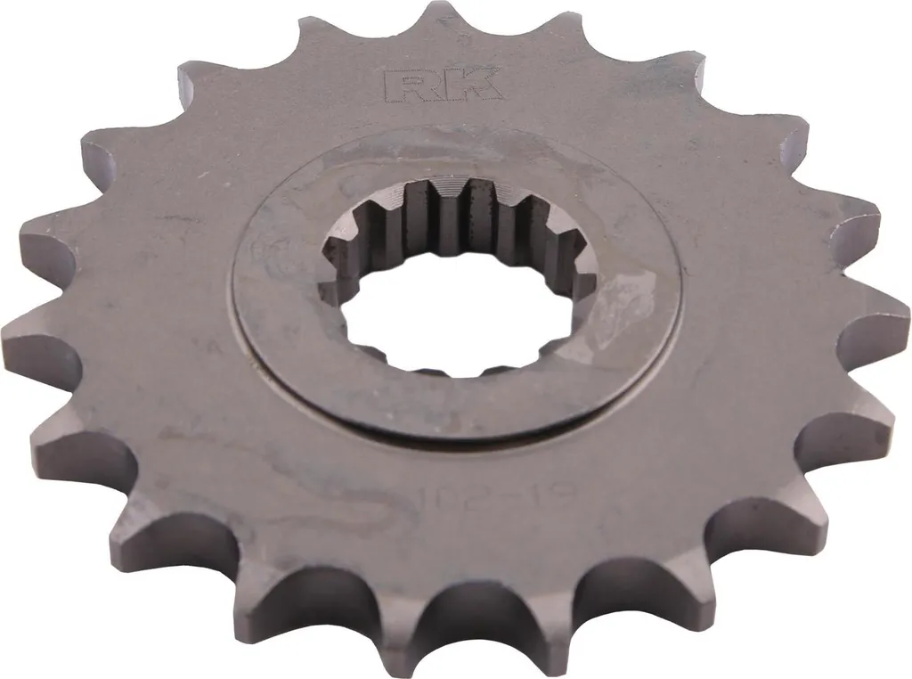 Pignon RK 3102 acier de 20 dents haute résistance pas 428 moto