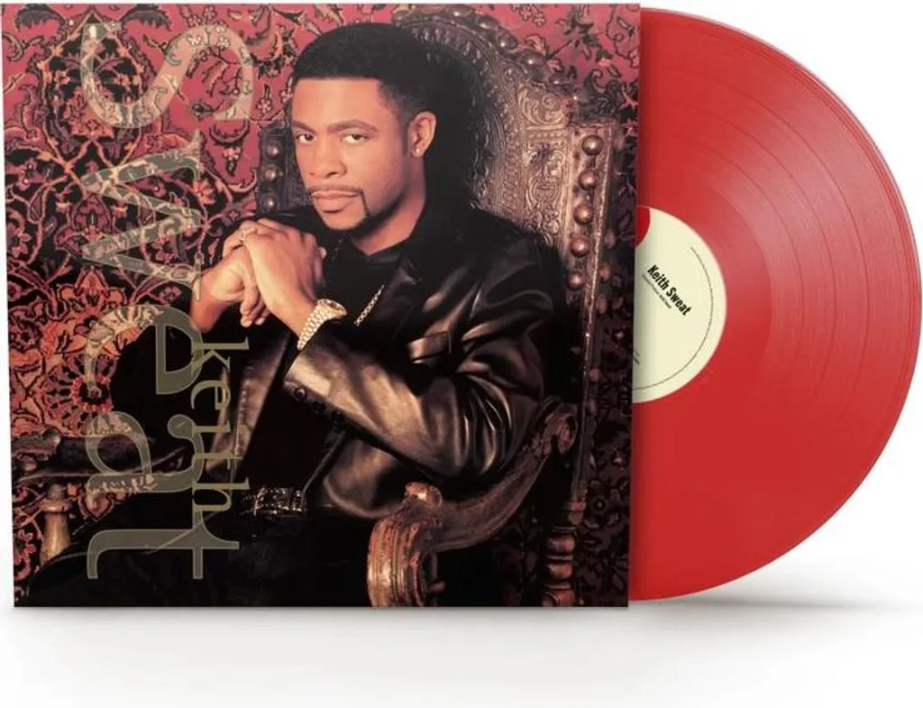 Keith Sweat Vinyle Rouge Rubis Édition Spéciale Translucide Haute Qualité