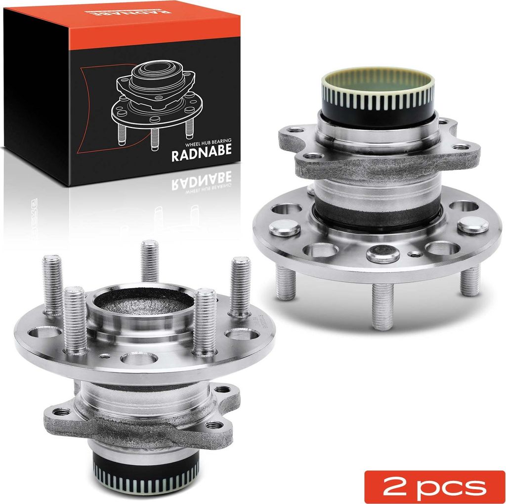 Frankberg 2x Radnabe Radlagersatz Hinterachse beidseitig für Hyundai Grandeur i40 CW iX35 Sonata VI KIA