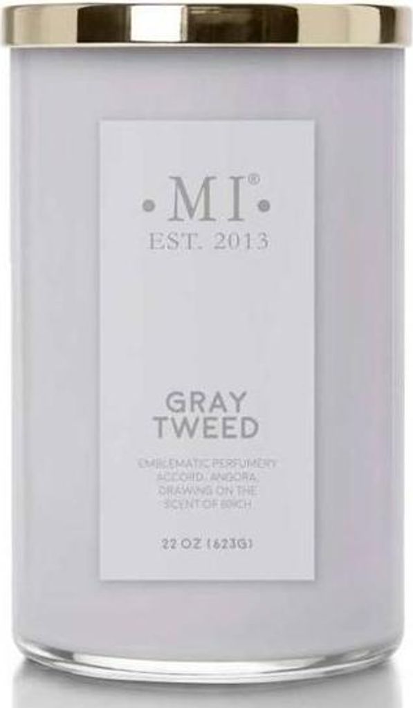 Świeca zapachowa - Gray Tweed