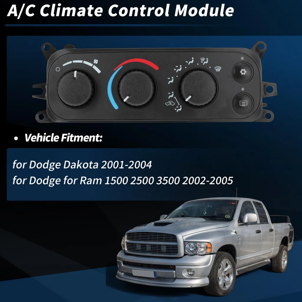 Unité de Commande HVAC 599-212 pour Dodge Ram - Qualité OE Certifiée