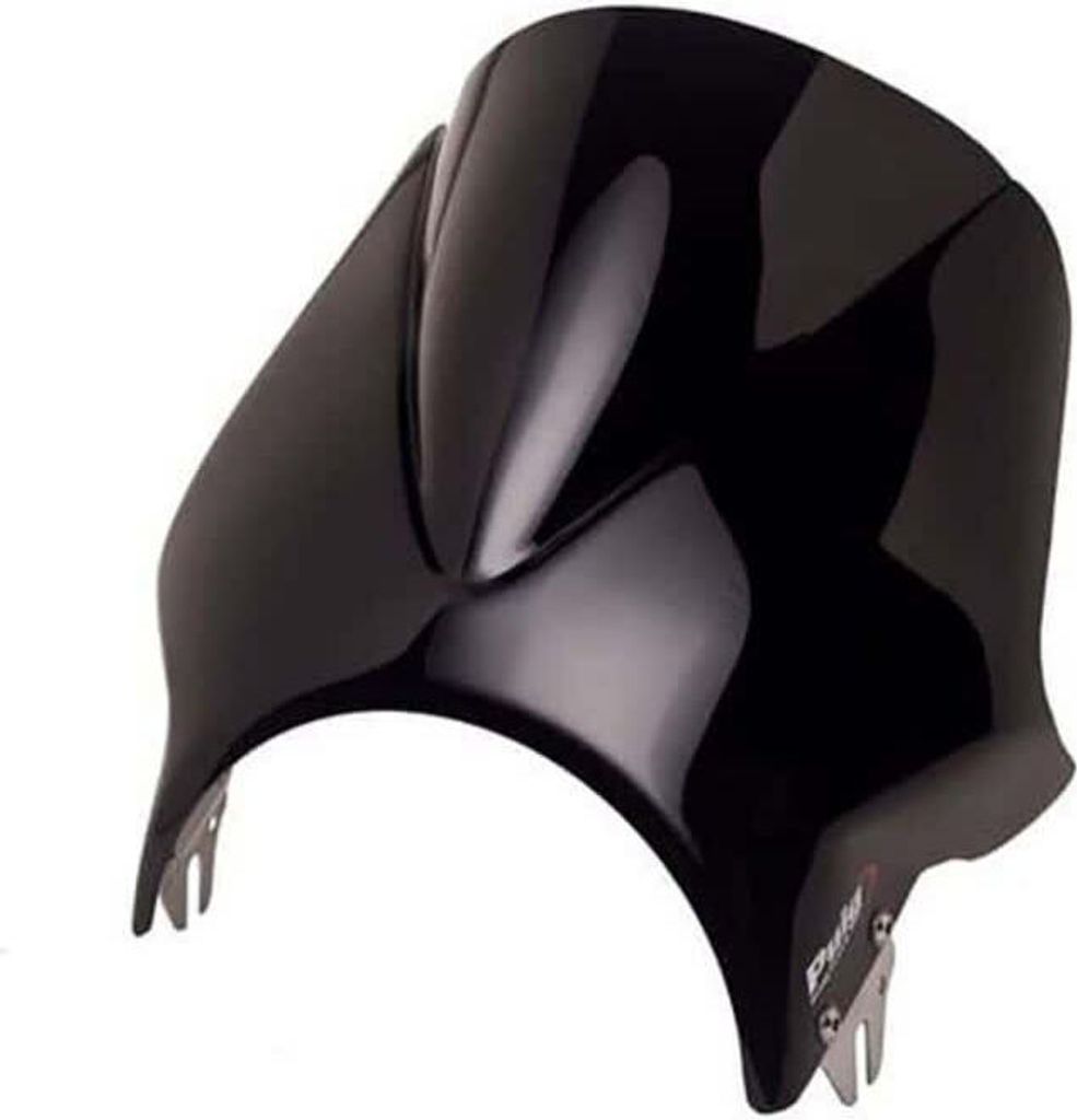 Cupolino PUIG windy nero 315x335mm omologato ABE per Immagine del prodotto 