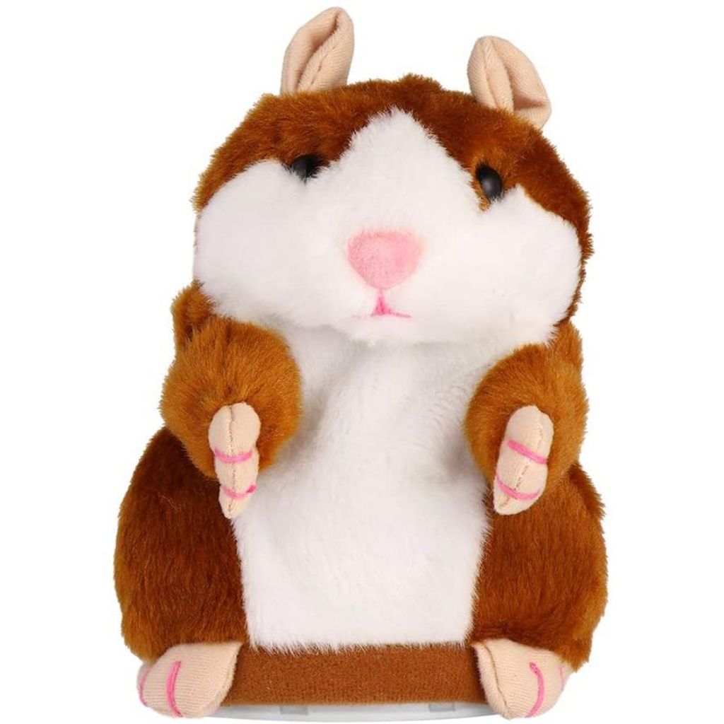 Kinder Sprechende Hamster Kuscheltier Plüschtier Spielzeug Talking Maus Fun Toy 