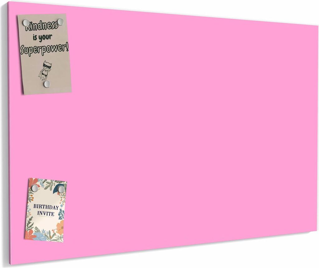 Magnettafel 90x60cm magnetisch & beschreibbar Metall-Board Produktbild 