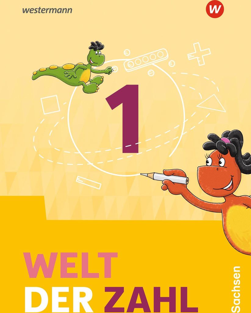 Welt der Zahl 1. Schulbuch. Für Sachsen Produktbild 