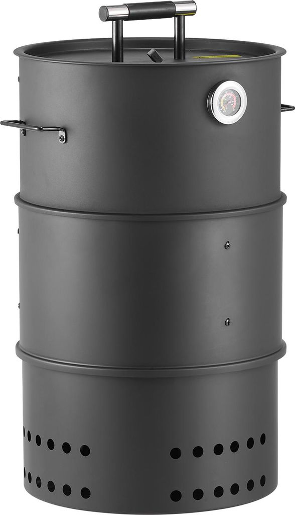 SucceBuy Räucherofen 470 mm, Holzkohlegrill, BBQ-Smoker, Produktbild 