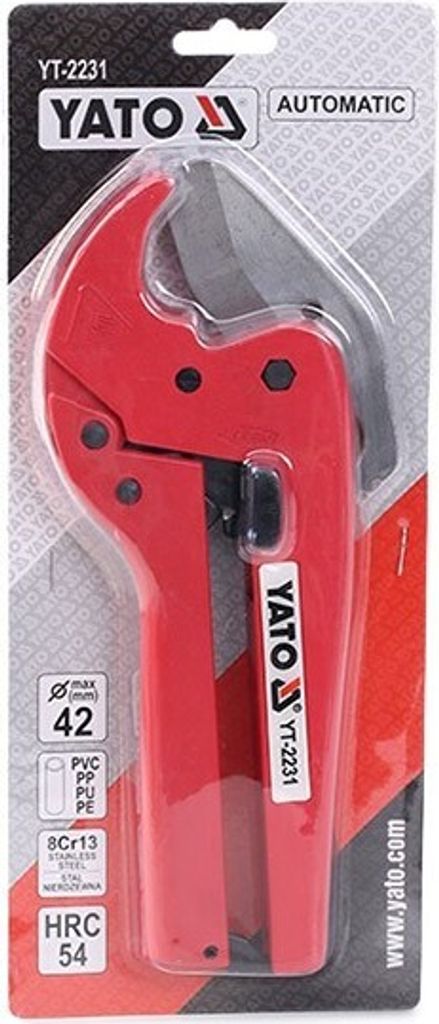 YATO Profesionálne nožnice na PVC 42 mm Obrázok produktu 13