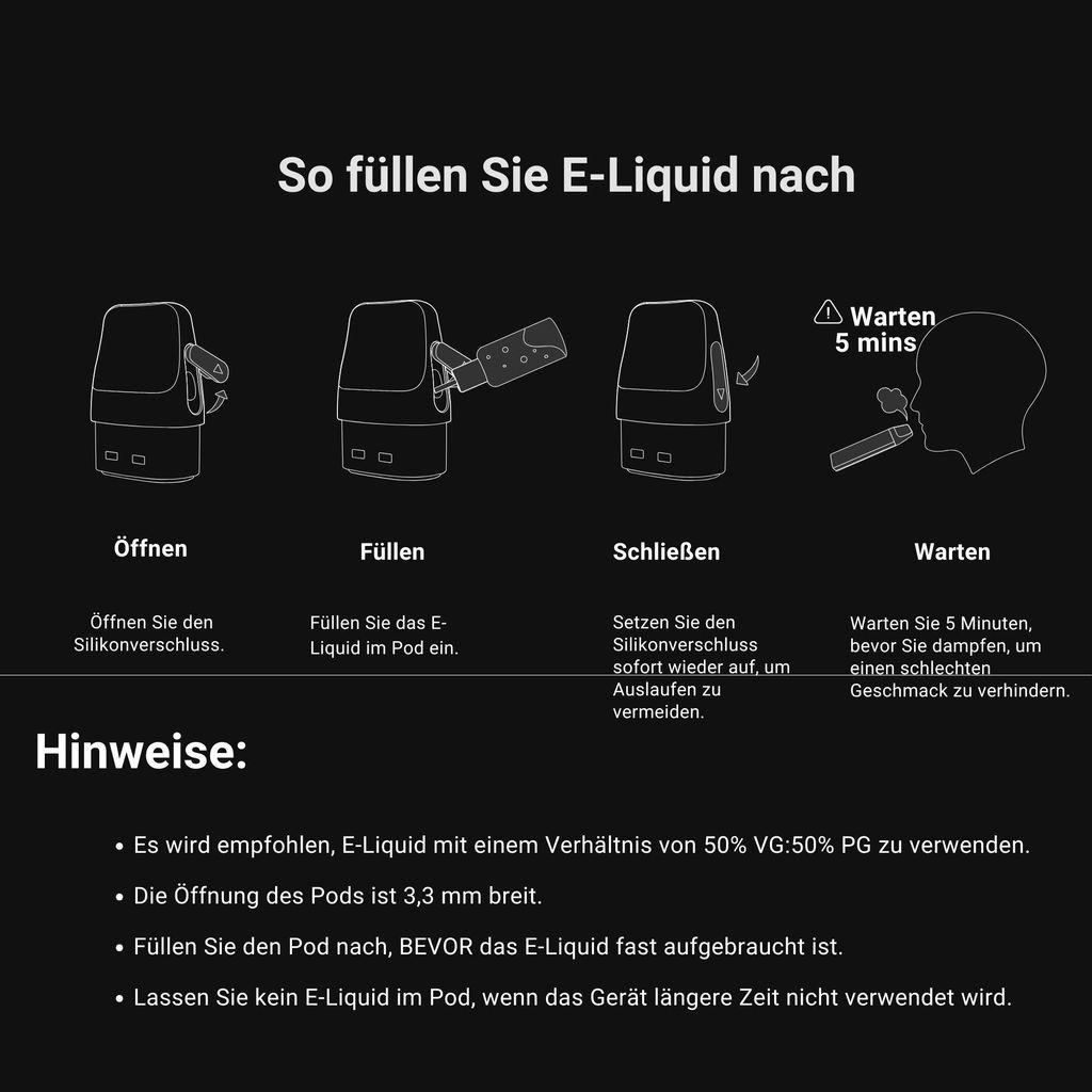 elfbar elfa kaufen ELFBAR ELFX Leerpod 2ml (3er Pack)