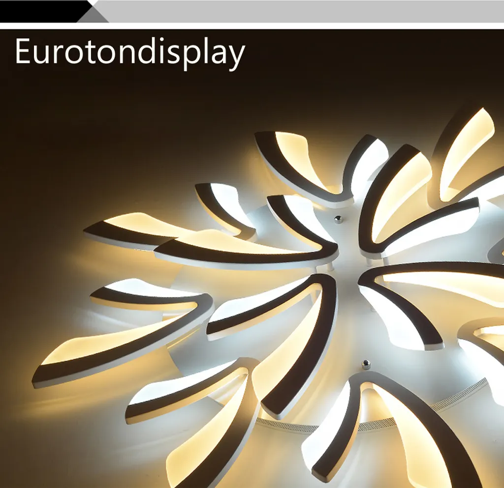 Plafonnier LED XW062White-12 avec Télécommande - Intensité Réglable - 10