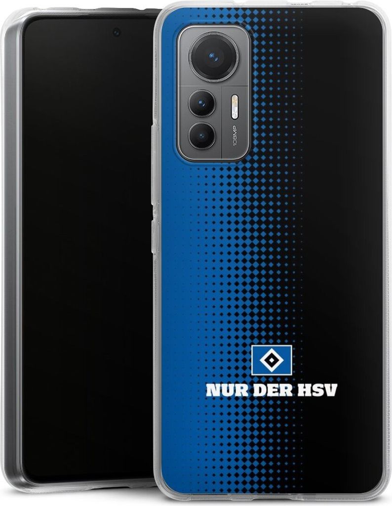DeinDesign Handyhülle für Xiaomi 12 Lite 5G Silikon Hülle Case Smartphone Schutzhülle HSV Logo Offizielles Lizenzprodukt