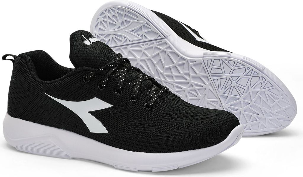 Diadora Damen Laufschuh 'X Run Light 6 W' black/white, Produktbild 