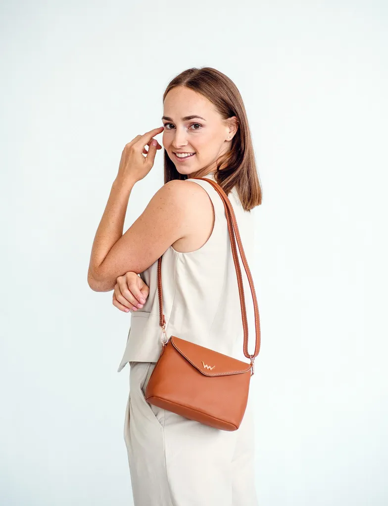 Vuch Byrsa Mini Marrone: Borsa da Viaggio Piccola e Sicura - 2