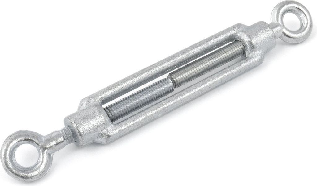 SPANNSCHLOSS OSE OSE M12 10 Stück verzinkt Spannschloß Seilspanner Spanner für Drahtseil