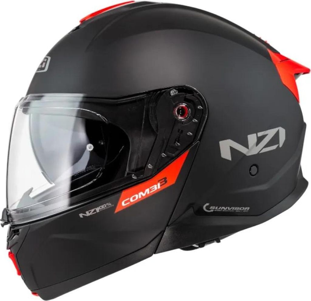 Nzi Combi 3 Duo Modularhelm Schwarz M Schwarz M