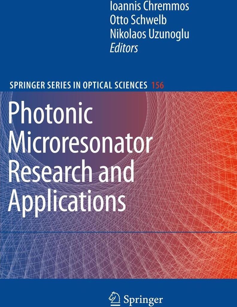 Photonic Microresonator Research and Applications