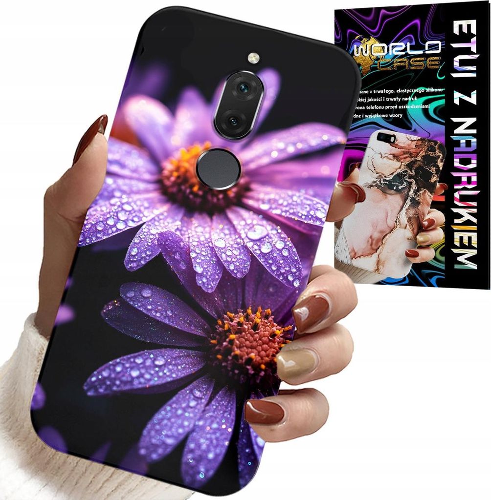 Fall Für Huawei Mate 10 Lite - Rosa Gänseblümchen Blumen Abdeckung Fall