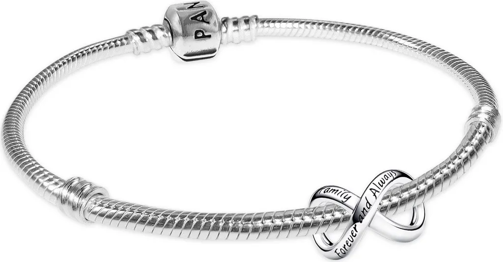 Bracelet Pandora Infini en Argent pour Femme 18 cm Modèle 68309 Élégant