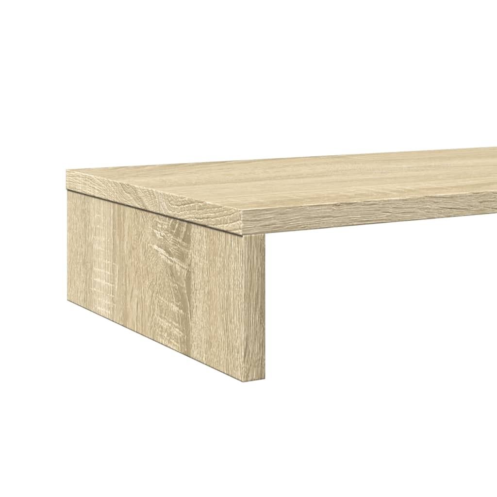 vidaXL Podstawa pod monitor dąb sonoma 100x27x10 cm Zdjęcie produktu 6
